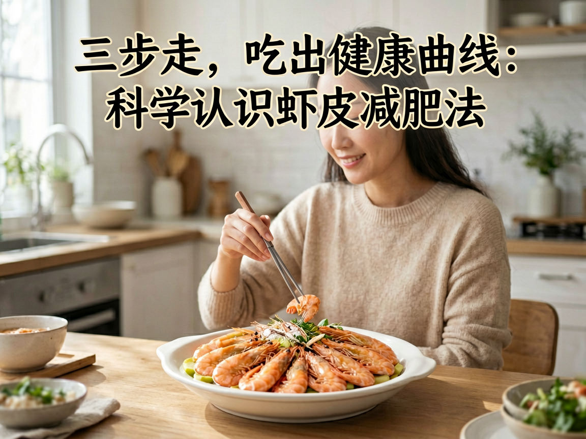 三步走，吃出健康曲线：科学认识虾皮减肥法