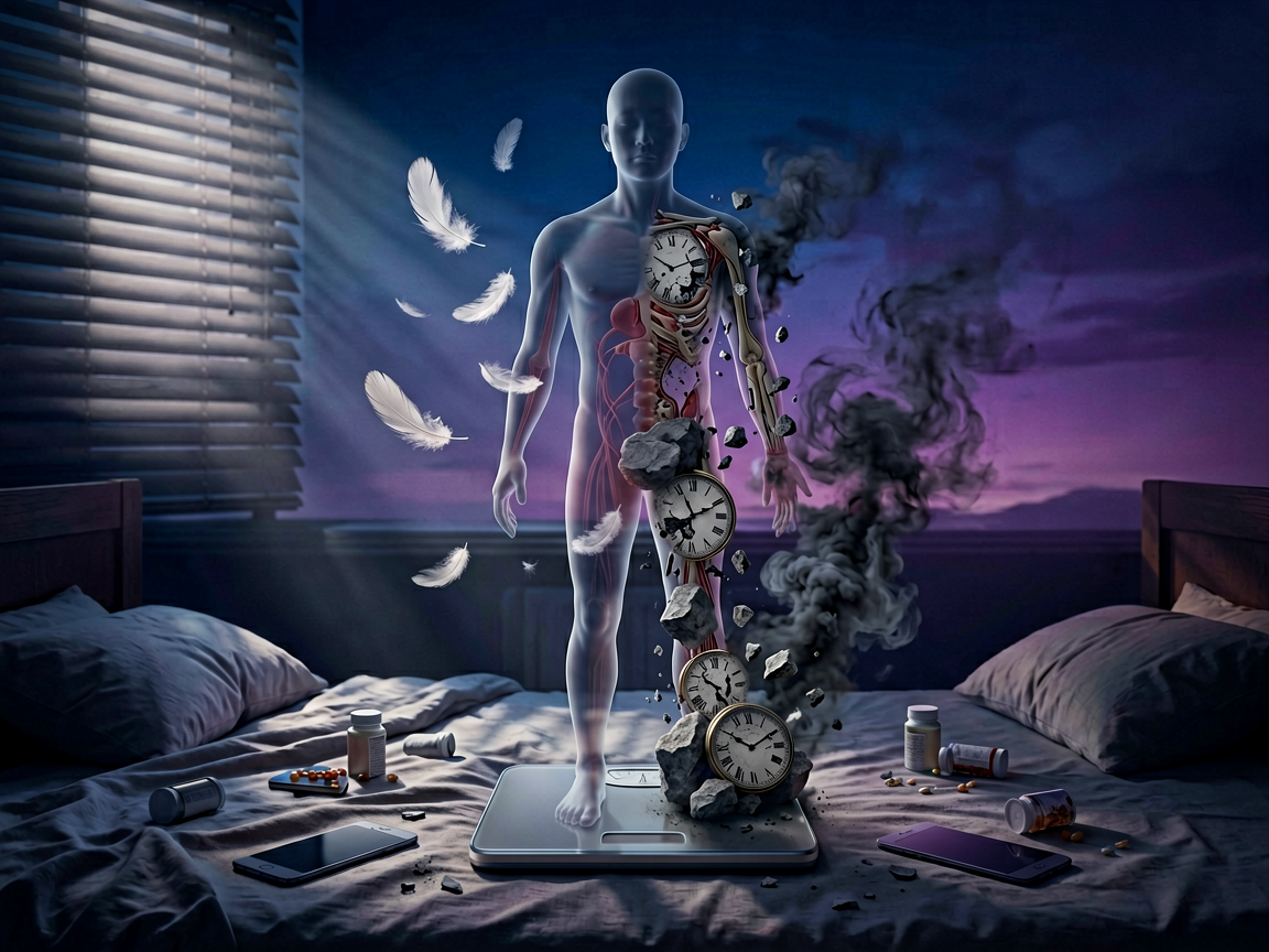 熬夜后体重不降反升?揭秘健康减肥中睡眠不足的隐形影响