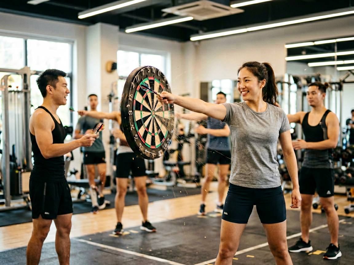 飞镖运动:提升专注力与轻度活动相结合的减肥新思路