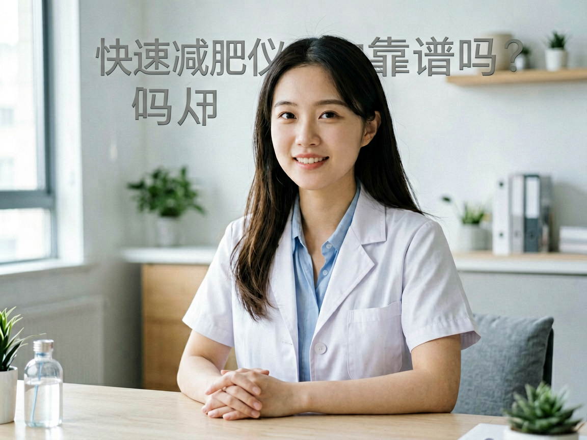 快速减肥仪真的靠谱吗?专家大实话告诉你真相