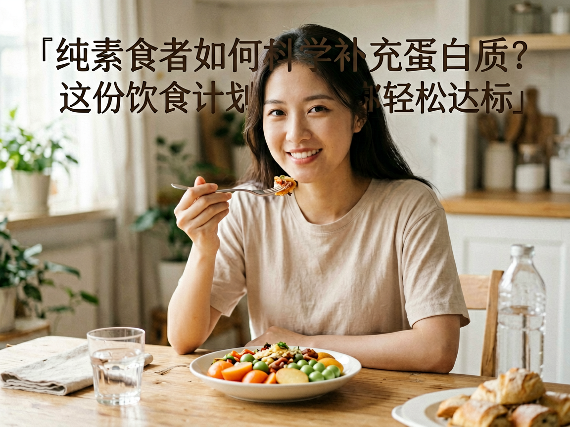 纯素食者如何科学补充蛋白质?这份饮食计划帮你轻松达标