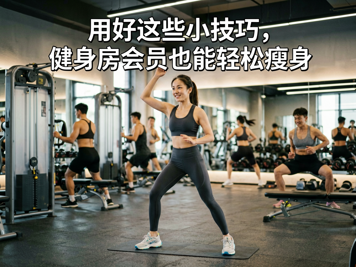用好这些小技巧,健身房会员也能轻松瘦身