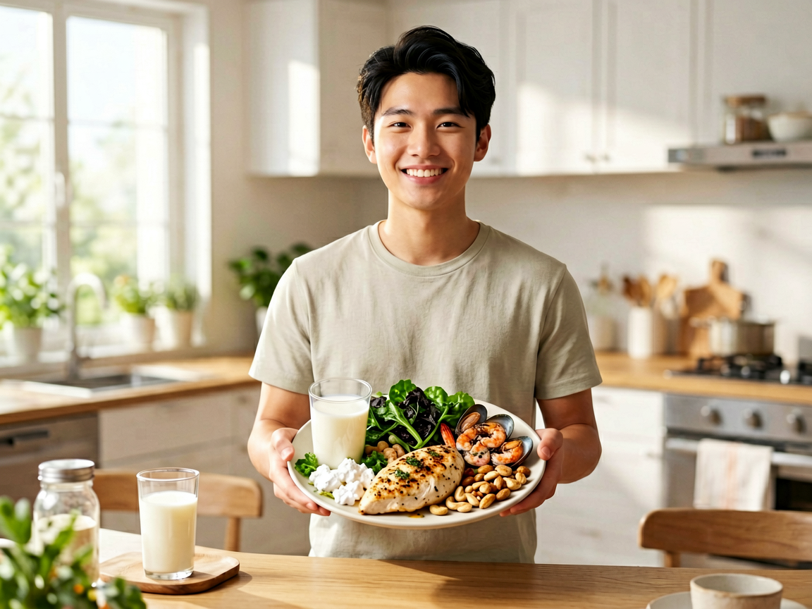 孩子长高黄金期怎么吃?一份科学的青少年生长发育饮食计划