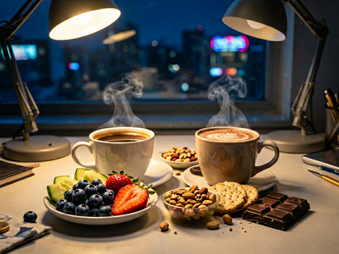 深夜加班饿得慌？这份夜间加班能量补给指南请收好